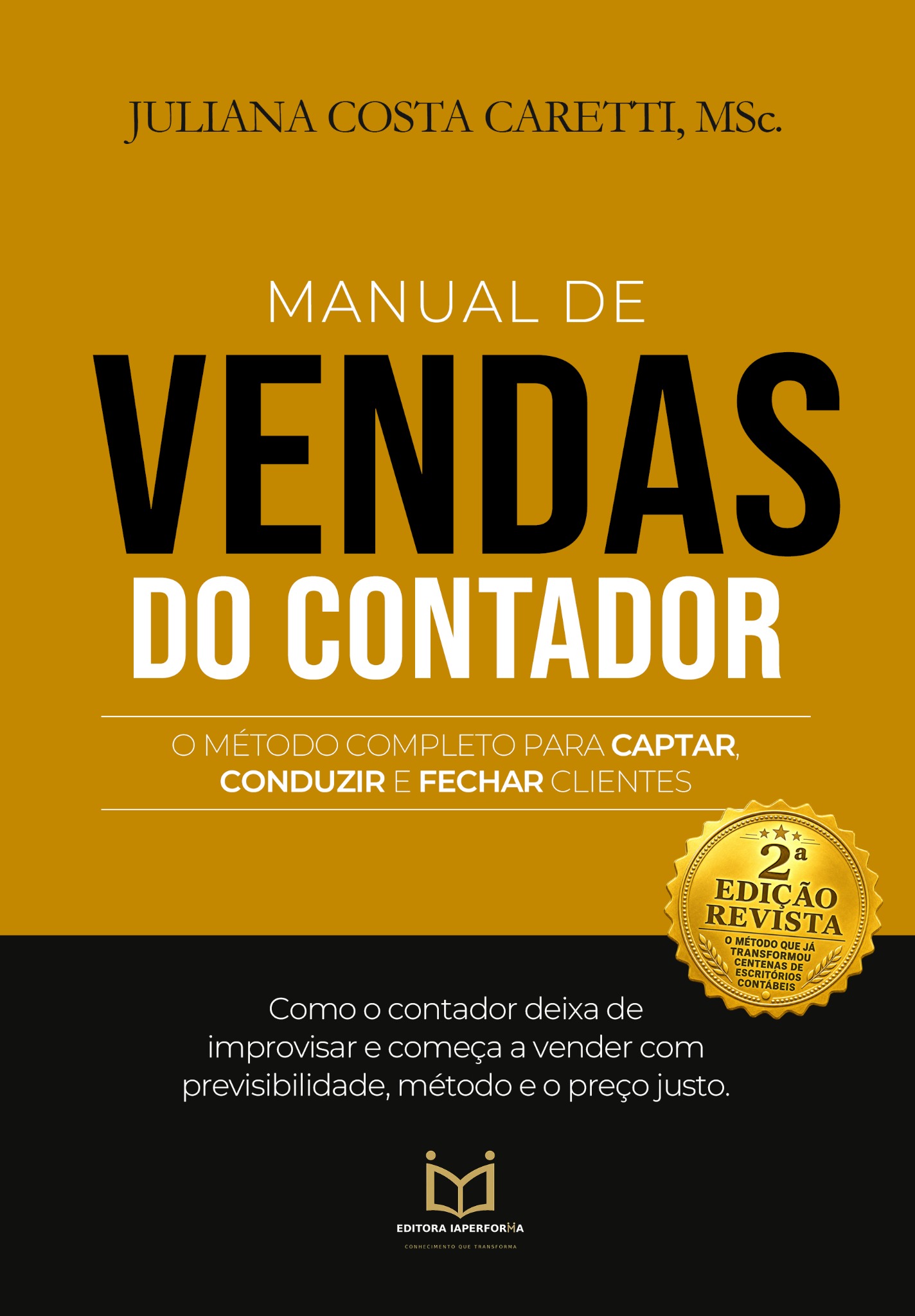 Capa de Manual de Vendas do Contador