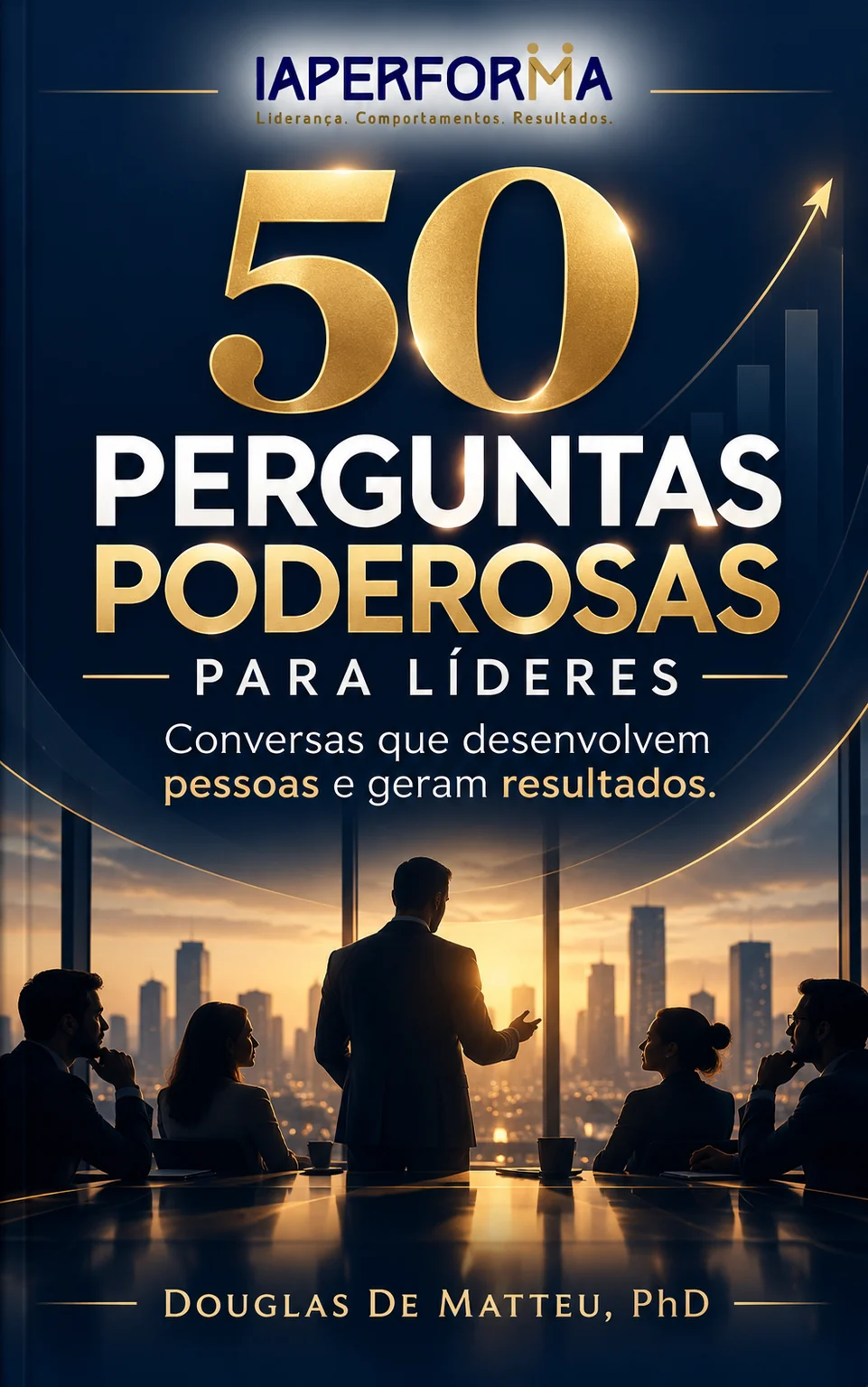 Capa de 50 Perguntas Poderosas para Líderes